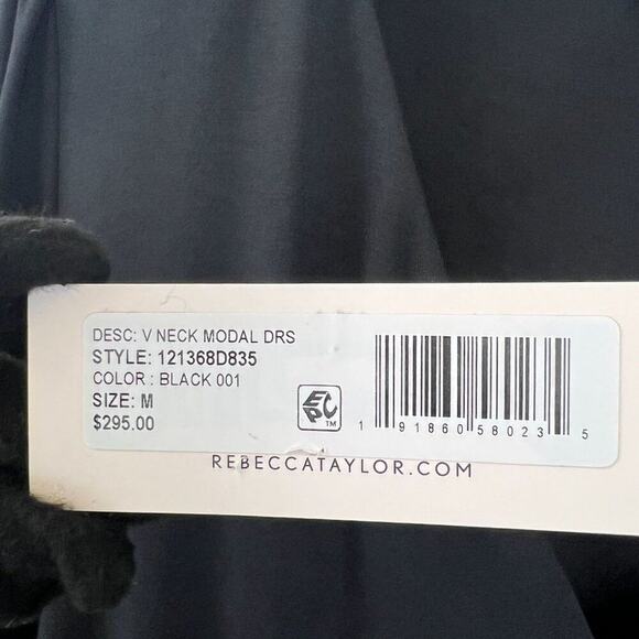 NWT Rebecca Taylor V-neck Dress Size M - Picture 9 of 11
